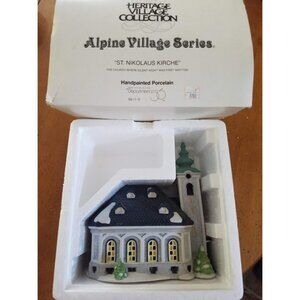 "St. Nikolaus Kirche" #5617-0 Heritage Village Collection Alpine Village Series